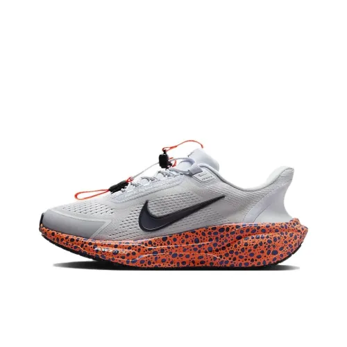 Nike Pegasus EasyOn Low Топ Беговые кроссовки Унисекс Белый Черный
