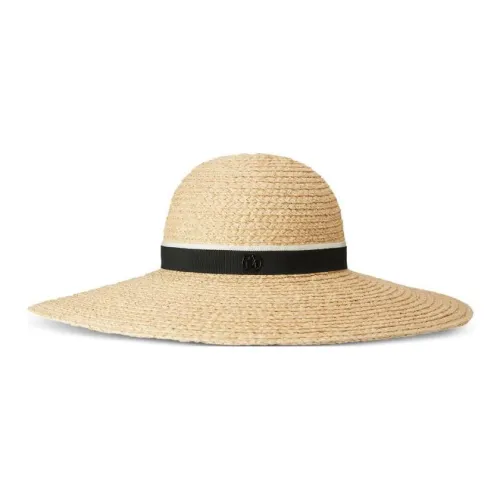 Maison Michel Солома Шляпы Унисекс Бежевый