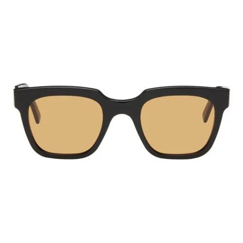 Retrosuperfuture Ацетат Квадратные Солнцезащитные Очки Мужские Черные