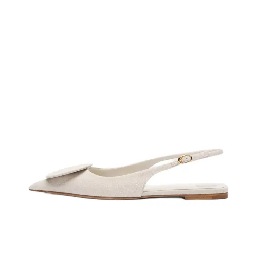 Jacquemus Женские повседневные туфли Бежевые Женские