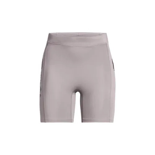 Under Armour Anywhere Серые Фиолетовые Женские Йога Шорты