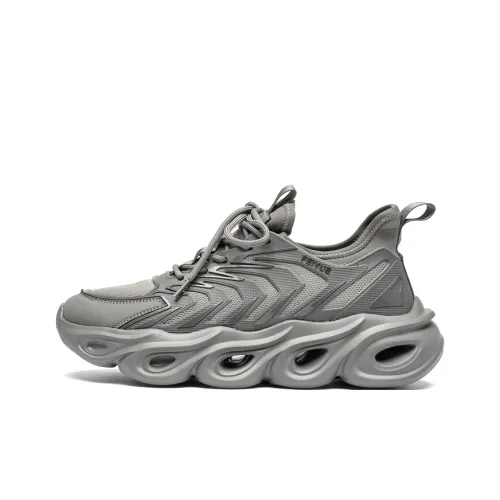 Feiyue Беговые кроссовки Low Top Gray Men's