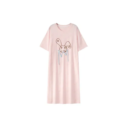 The Story Of The Flower Season Ночная сорочка Женская Светло-розовая