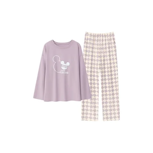 FOREVER 21 Пижамный комплект женский светло-лавандовый