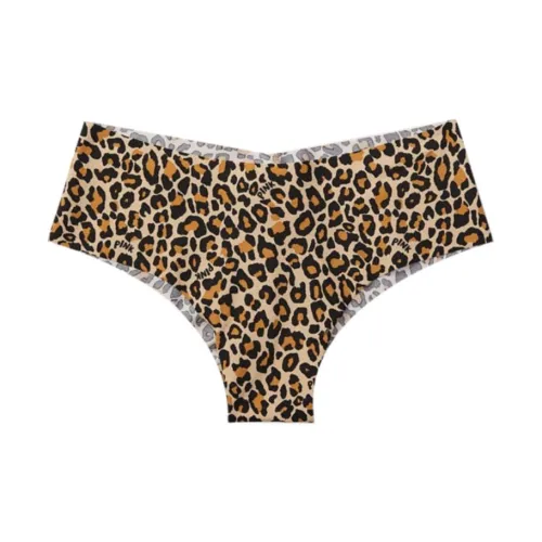 Victoria's Secret Розовое нижнее белье женское 1 упаковка леопардовый принт