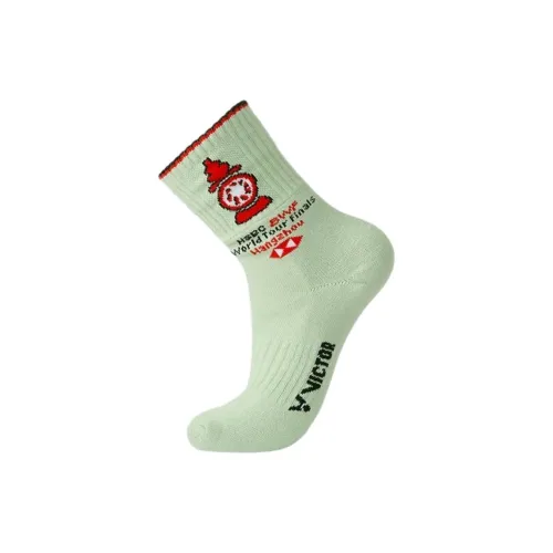 Носки Victor Crew Унисекс Прозрачные Зеленые