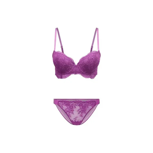 Victoria's Secret Olisa PUSH Вверх Бюстгальтер и Комплект Нижнего Белья And Panty Набор In C O Нижнее белье Комплект Женские Cattleya Орхидея