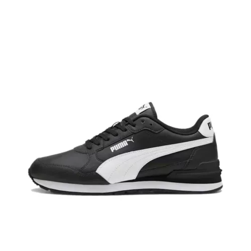 PUMA St Runner Износостойкий Низкий Топ Повседневная Обувь Унисекс Черный
