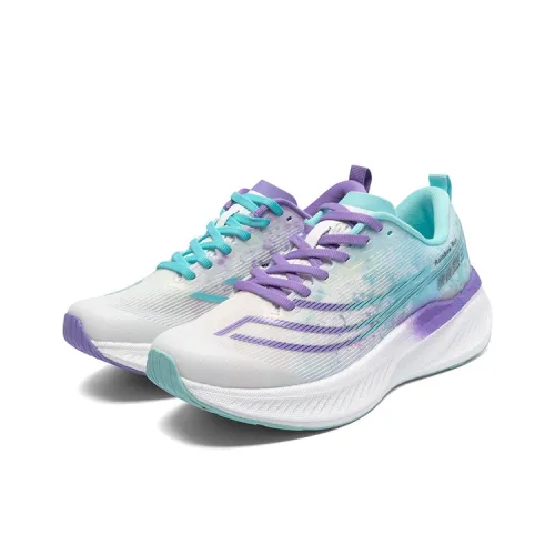 LPMX Беговые кроссовки Низкий Топ Ледяной Фиолетовый Синий Кристальный, Несовпадающие Женские