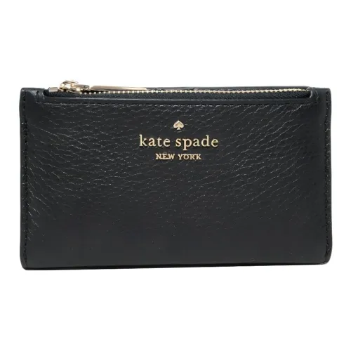Kate Spade Кожа Кошелек Унисекс Черный