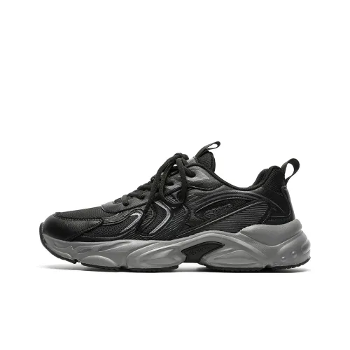 Фэйюэ Беговые кроссовки Low Top Черные Мужские