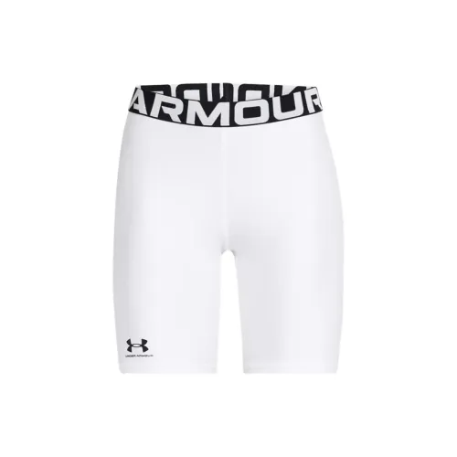 Under Armour HeatGear Белые Женские Шорты для Йоги