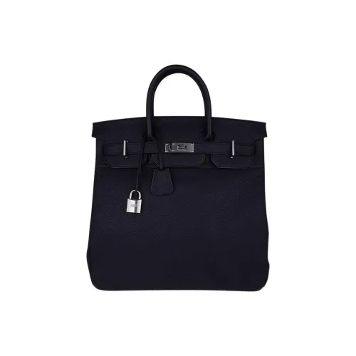 HERMES Сумка Togo из коровьей кожи женская 89 черного цвета