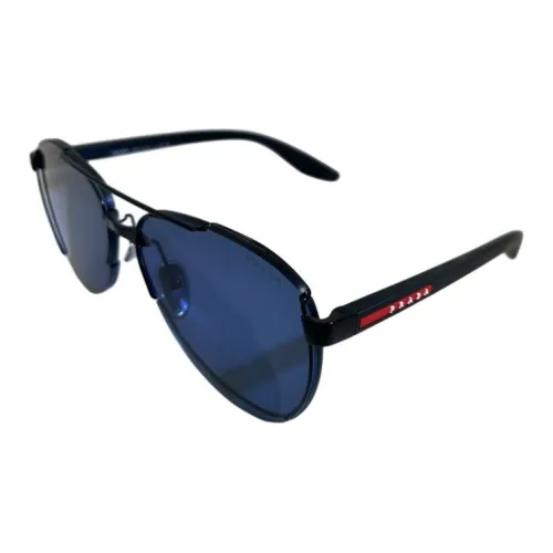 PRADA Aviator Солнцезащитные очки Женские Черные