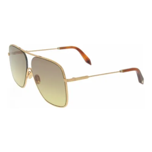 VICTORIA BECKHAM В зависимости от официального сайта Нерегулярная форма Солнцезащитные очки Унисекс Желтый