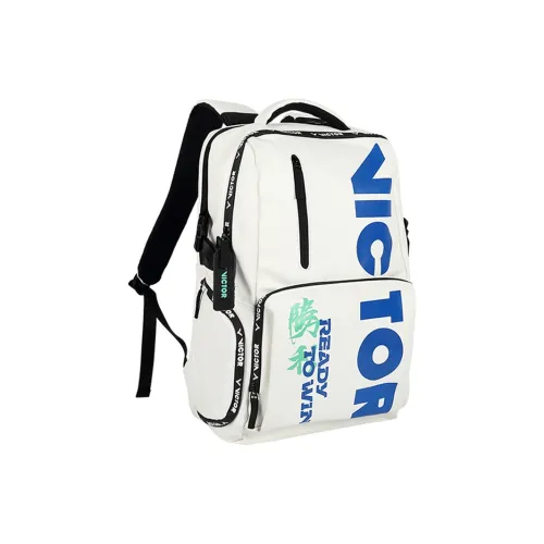 Victor ПУ (полиуретан) Рюкзак Стандартный Унисекс Айвори Белый