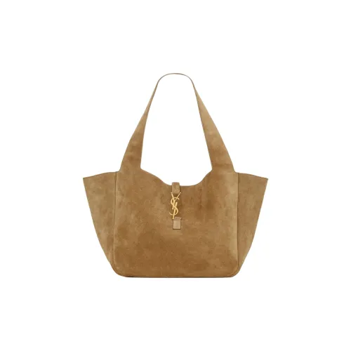 SAINT LAURENT LE5A7 Замша Тоут Сумка Сумка для покупок Сумка Сумка через плечо Женская CAMEL