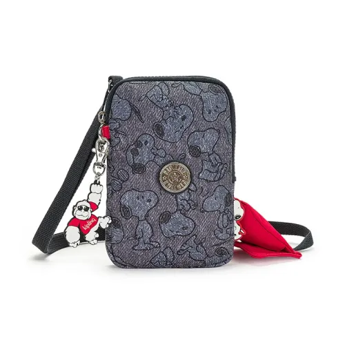 Kipling Полиэстер Чехол для телефона Унисекс Деним Снупи С принтом