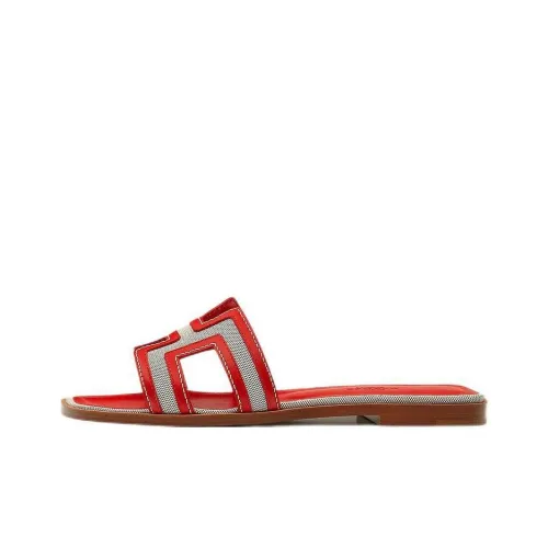 HERMES OranOran Быстросохнущие Слипоны Женские Красные