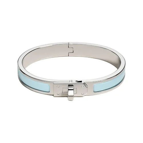 HERMES Эмаль Браслеты Женские Синий Ледниковый Мат