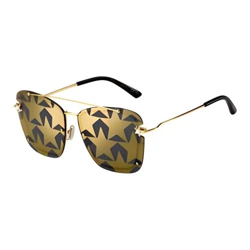 Jimmy Choo Aviator Солнцезащитные очки Женские Золотые