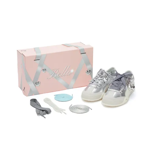 PUMA Bella Casual Low Top Silver Unisex PUMA Bella Повседневный Низкий Топ Серебряный Унисекс