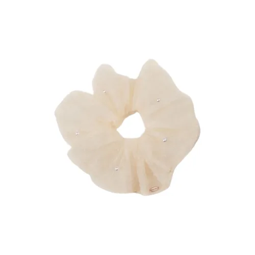 BABYBEI Металлическая пряжа Резинка для волос Ethereal Сладкий стиль Универсальный Мягкий Черный бежевый Аксессуары для волос Женские