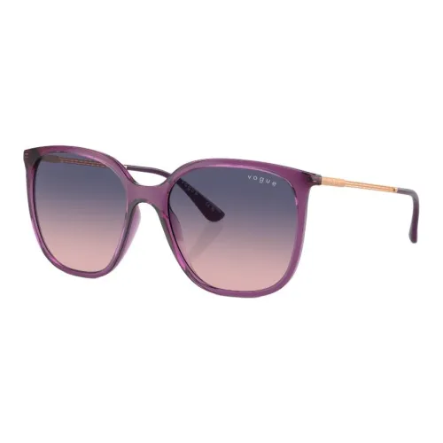 VOGUE Нейлон Квадратные Солнцезащитные очки Женские Фиолетовые