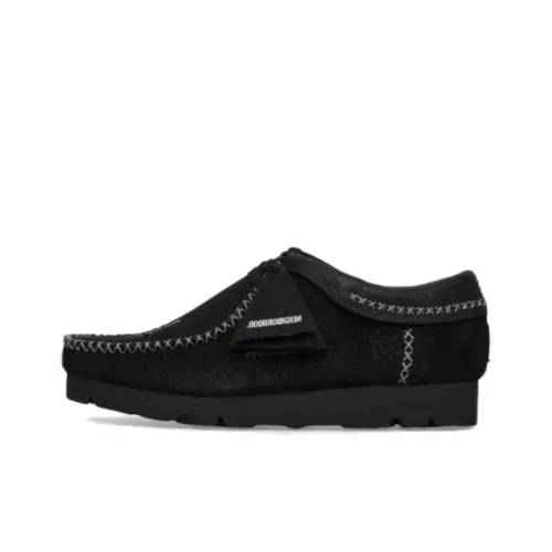Clarks Мужская повседневная обувь Низкий топ Черный мужской