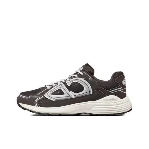 DIOR B30 CD Обувь Низкий Топ Повседневная Обувь Унисекс Черный Кофейный