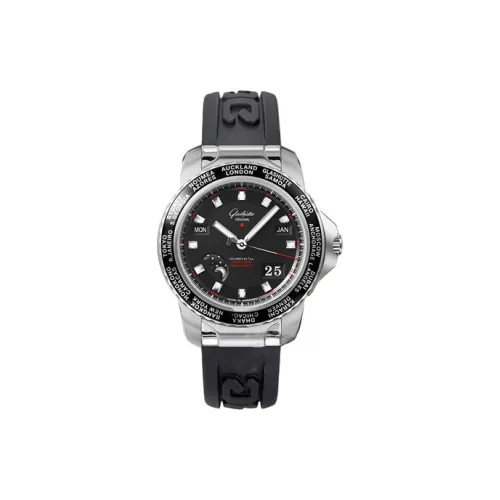Glashütte Original Автоматический Механический Часы Мужские 42,5 мм Черный