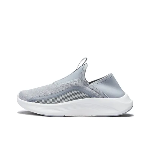 ANTA ZONGXUNXILIE Противоскользящие Износостойкие Низкие Кроссовки для тренировок Женские Светло-серый Синий