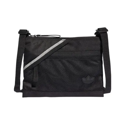 Adidas Originals Переплет из переработанного полотна Сумка через плечо Стандартная Унисекс Черная