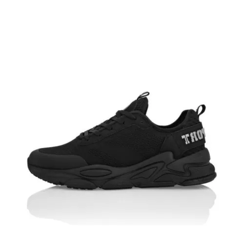 PLEIN SPORT Повседневный Низкий Топ Черный Унисекс