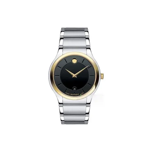MOVADO Кварцевый механизм Мужские часы 40 мм Черный