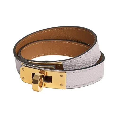 HERMES Кожа Наручные повязки Женские Фиолетовый