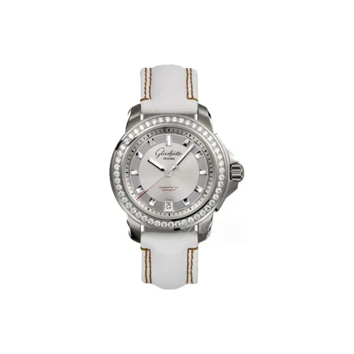 GLASHUTTE ORIGINAL SENATOR Автоматический Механический Механизм Унисекс Часы 37 мм Серебристый Циферблат