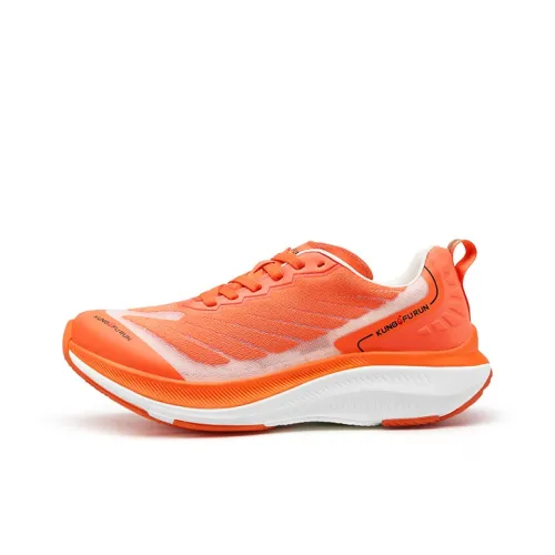 Kung Fu Run Беговые кроссовки Низкие Апельсин Унисекс