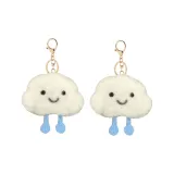 Подвеска в форме двух облаков с кошачьим мяуканьем