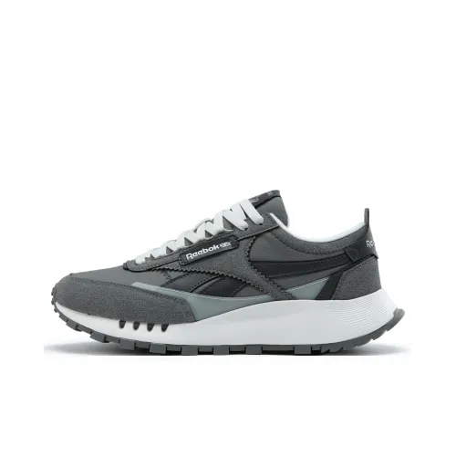Reebok совместный бренд CL LEGACY W+ Low Топ Беговые кроссовки Унисекс Серый