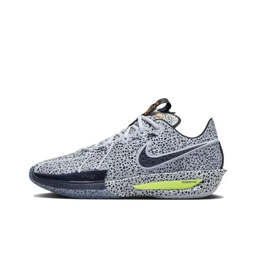 Nike Air Zoom G.T. Cut 3 Low Топ Баскетбольные кроссовки Унисекс Черный белый Азиатская версия