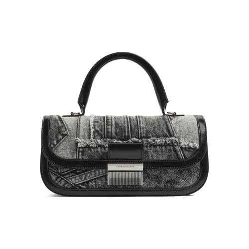 CHARLES KEITH Сумка через плечо из ткани стандартная женская черная