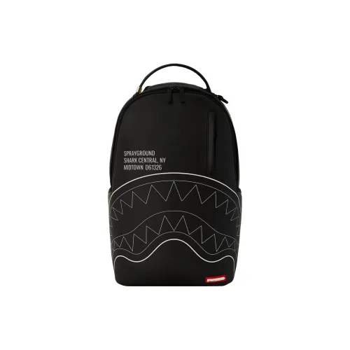 SPRAYGROUND Рюкзак из ПВХ стандартный унисекс черный