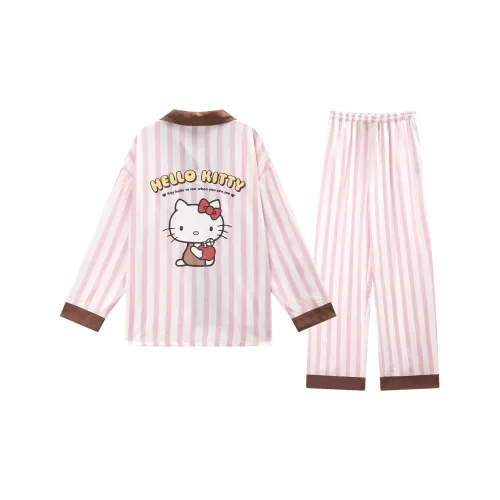 GUKOO Sanrio series Абрикосово-розовый Женские Пижамные комплекты