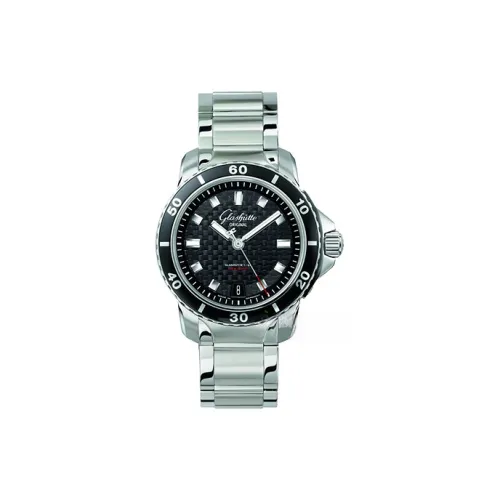 GLASHUTTE ORIGINAL SPORT EVOLUTION Автоматический Механический Механизм Унисекс Часы 37 мм Черный Циферблат