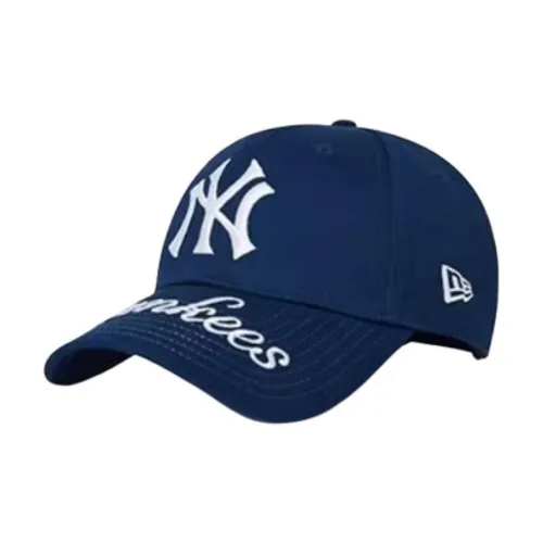 New Era Хлопковые кепки унисекс темно-синие