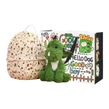 Динозавр + Яйцо 20 см + 25 см [Милый ПЭТ Подарочная коробка]