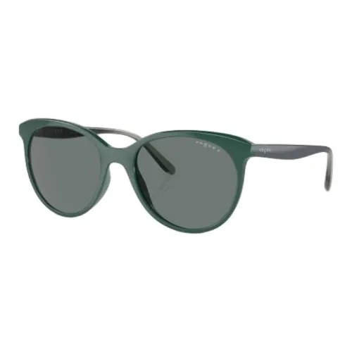 VOGUE Вакуумные Овалные Солнцезащитные Очки Унисекс Зеленый