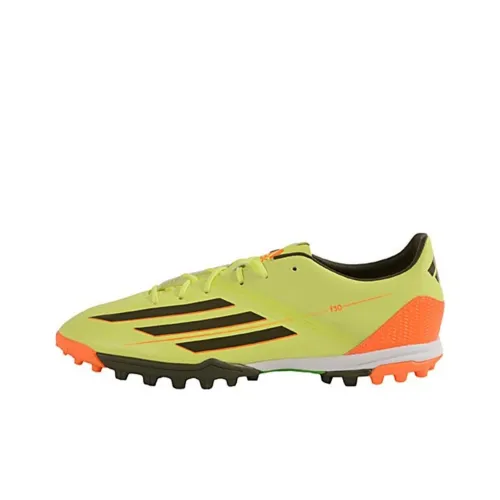 Adidas TF Шипы Искусственные Шипы Устойчивые к Износу Устойчивые к Потере Формы Легкие Футбольные Бутсы Мужские Желто-черно-оранжевые