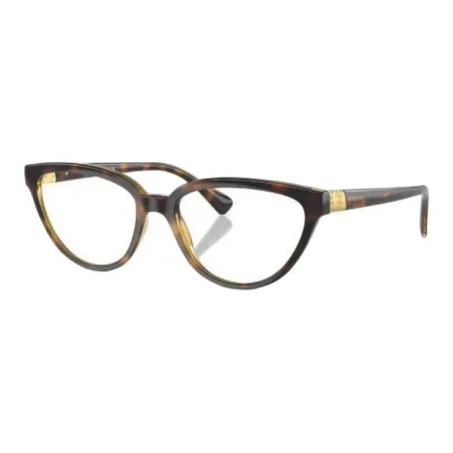 VOGUE Металл Нейлон Овал Оправы для очков Унисекс Темно-коричневый